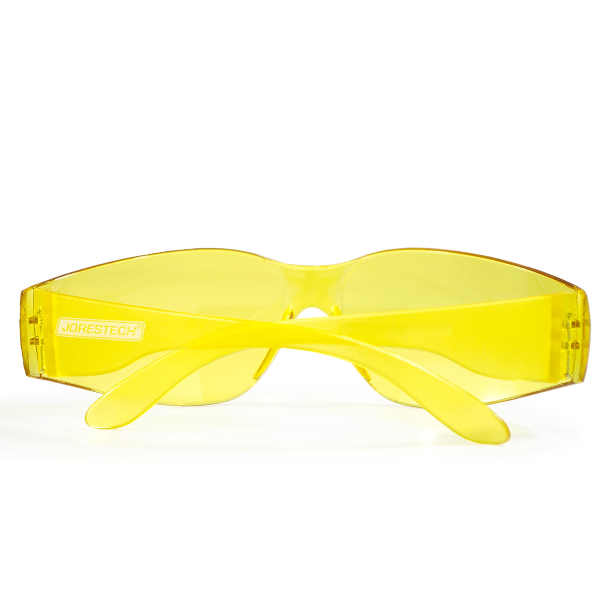UV protection on JORESTECH glasses shields against UVA and UVB rays outdoors.