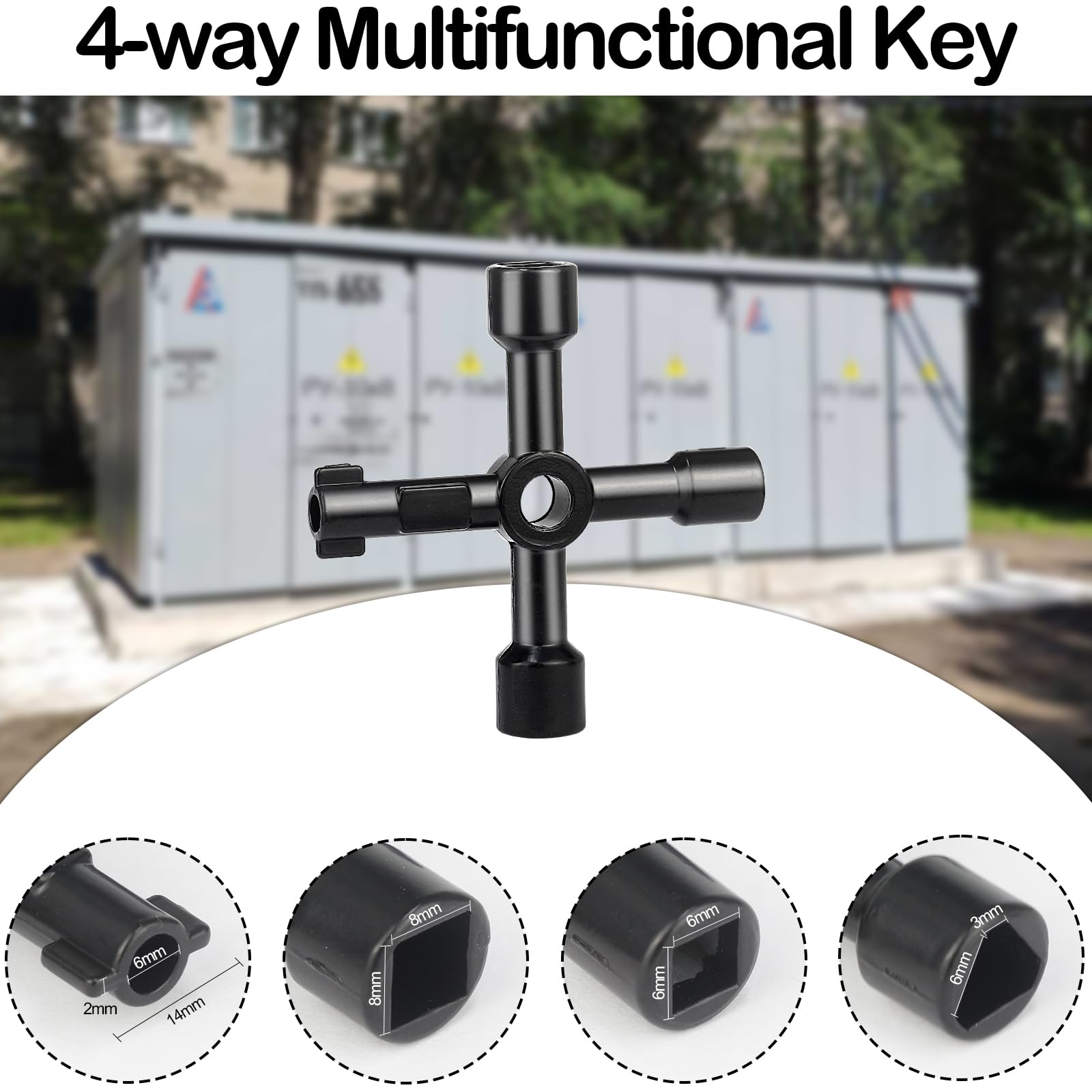 Durable steel construction designed to resist rust and heavy use.