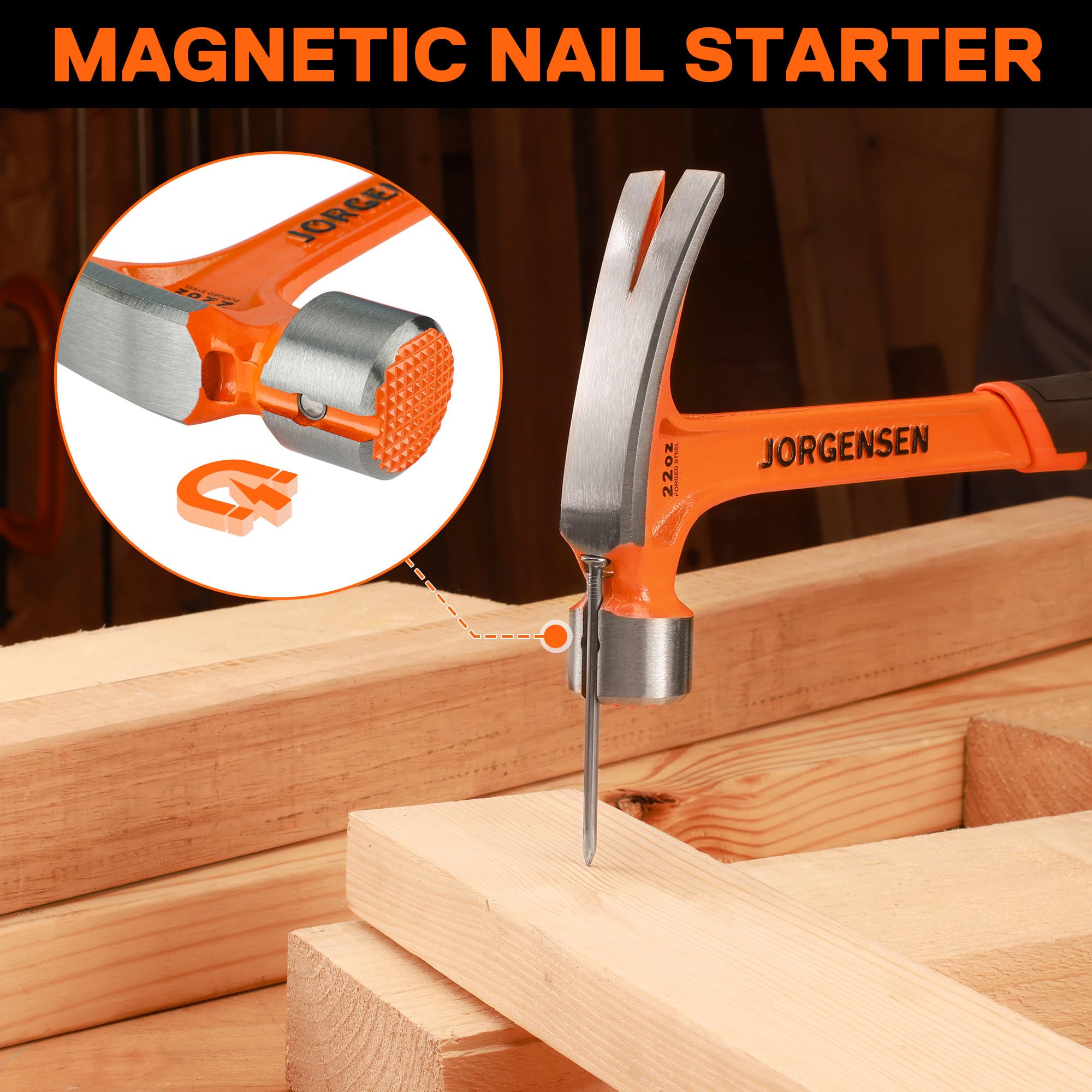 Jorgensen one-piece forged carbon steel construction ensures lasting durability.