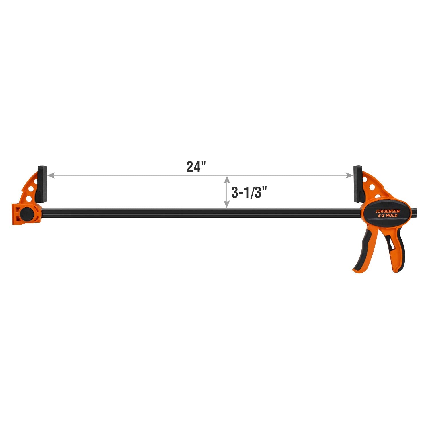 Jorgensen 24in EZ Hold design spreader conversion for larger openings.