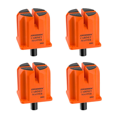 Jorgensen 3-in-1 support block used as clamp riser for cabinet work