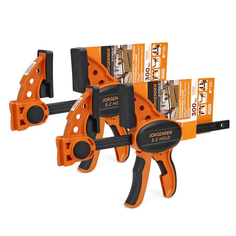 Jorgensen 6in clamp-spreader in a two-pack for versatile projects and setups
