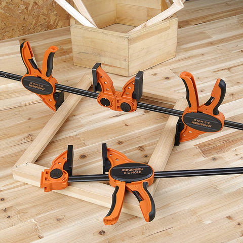 Jorgensen 6in clamp-spreader deep-reach pads protecting surfaces