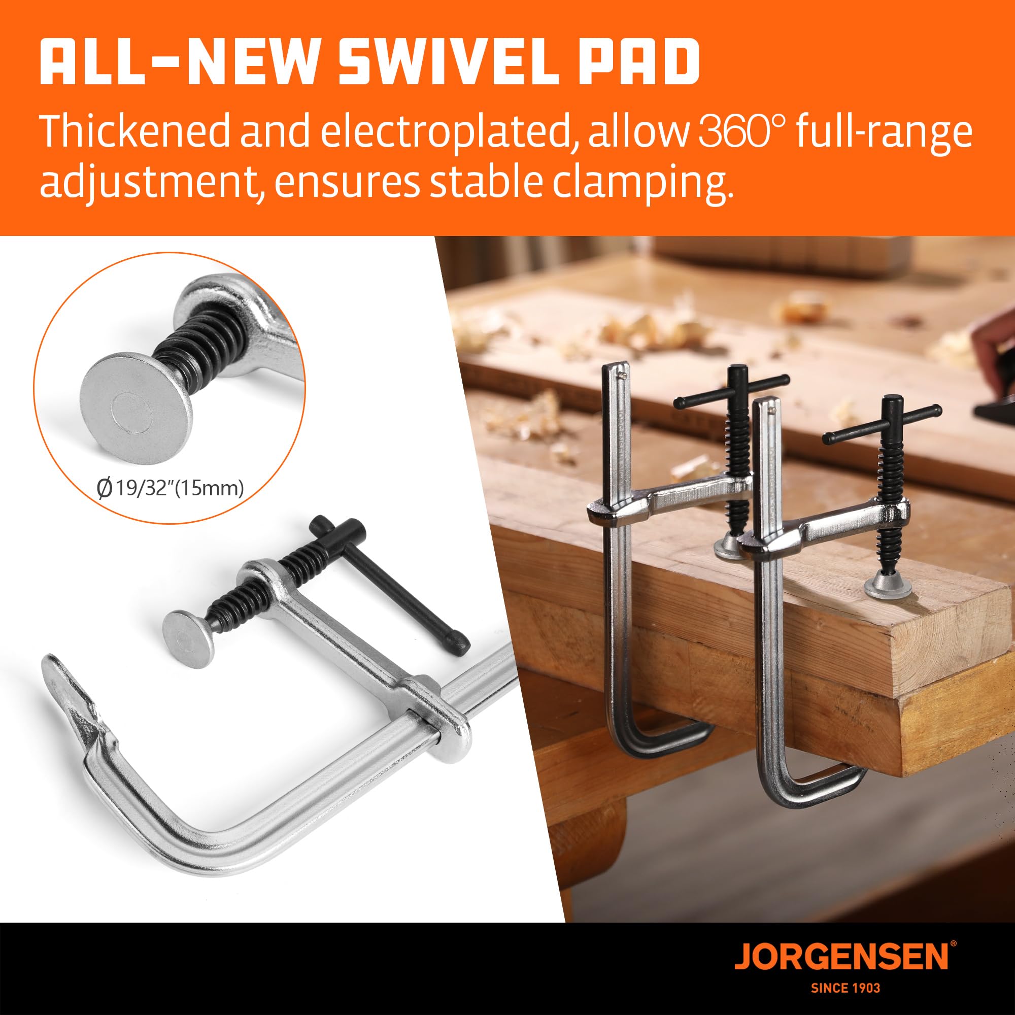 Jorgensen drop-forged frame delivers lasting durability