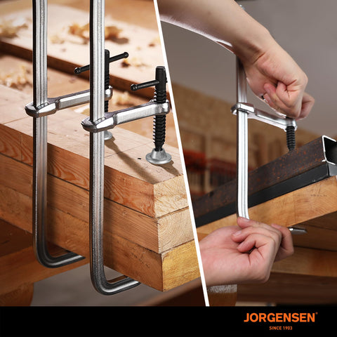 Two-pack set provides value for workshops and replacements.