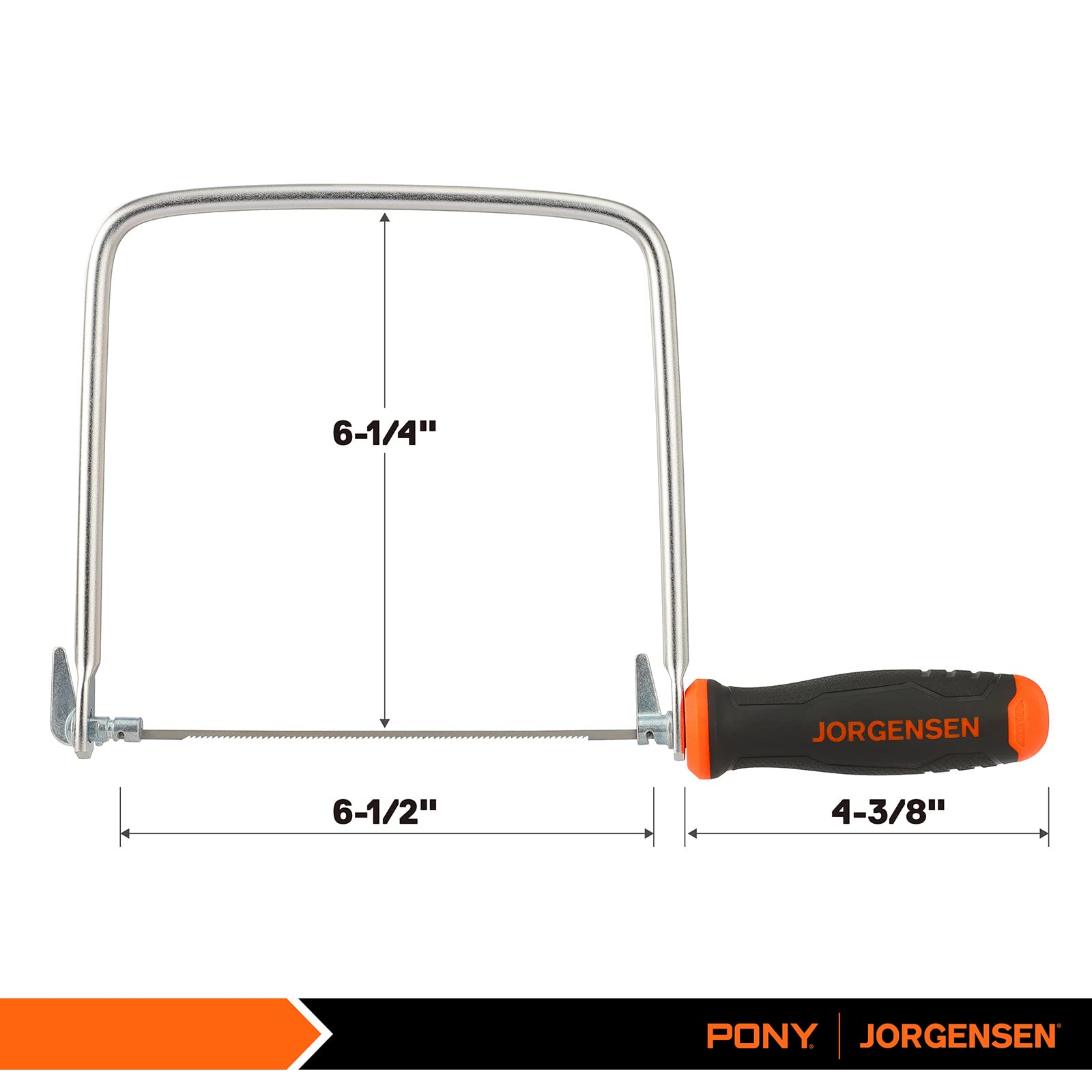 JORGENSEN coping saw blade 6-1/2 inch for precise curves