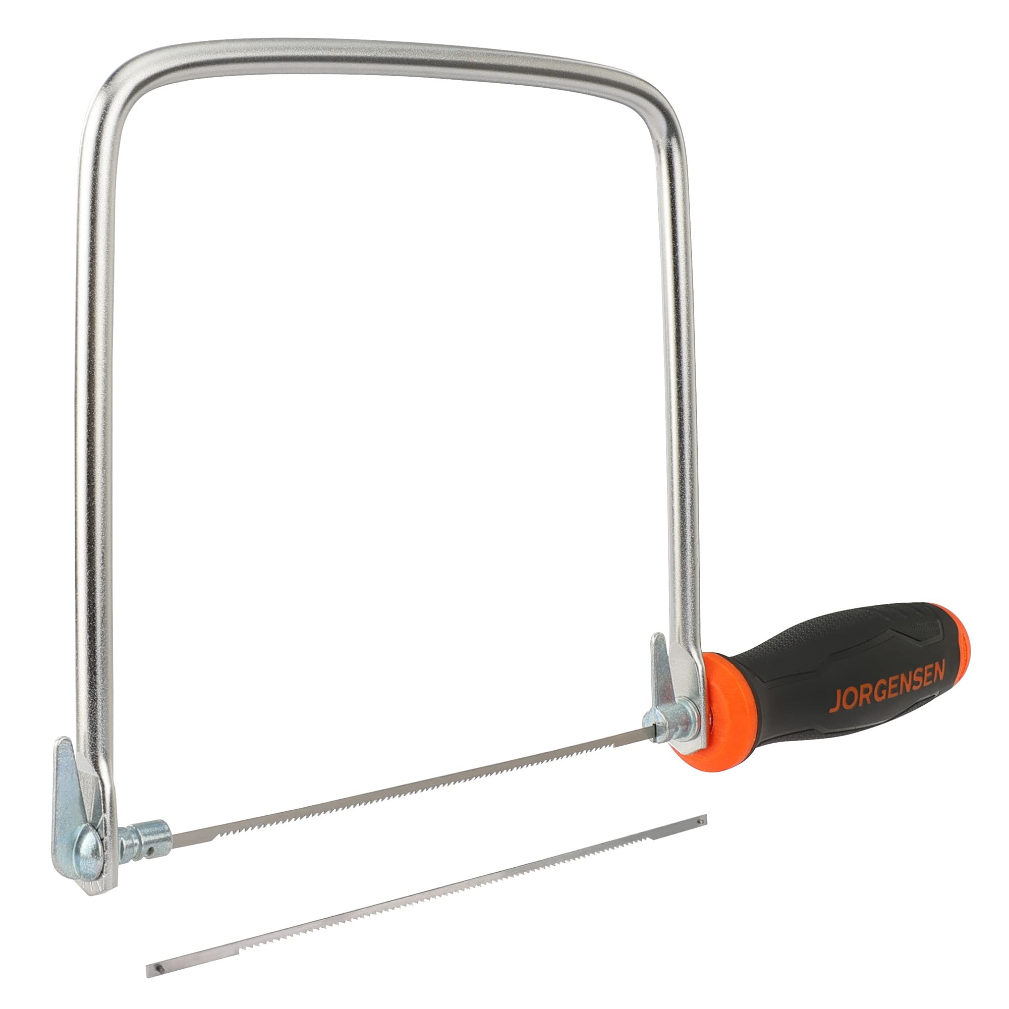 JORGENSEN coping saw frame deep 6-1/4 inch enables large piece cutting