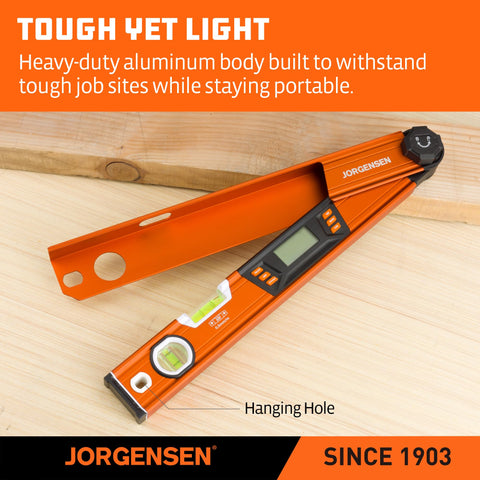 Jorgensen angle finder modes and operation for quick, flexible measurements