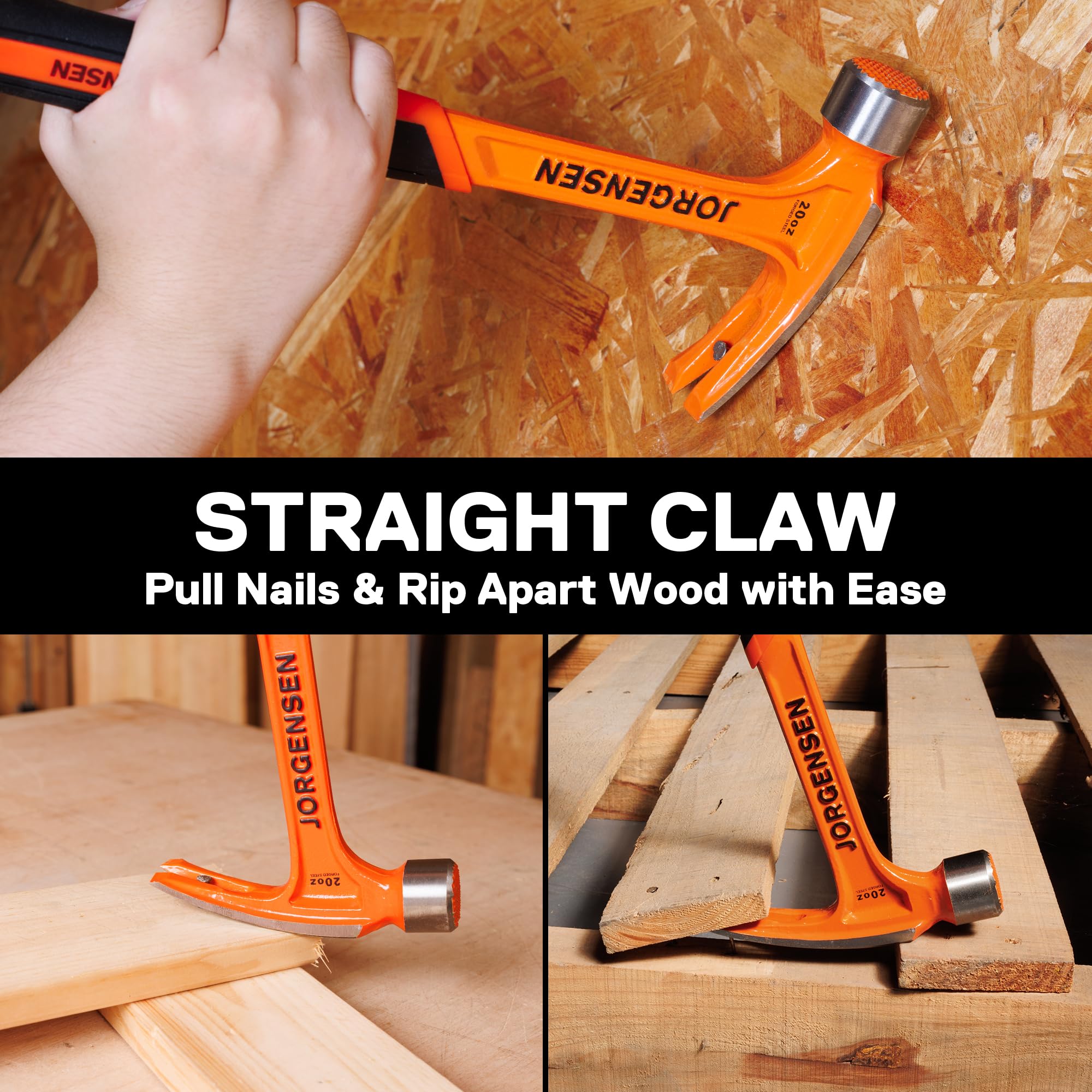 Jorgensen heavy-duty hammer suitable for frame work and construction