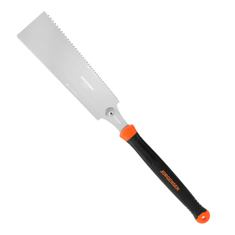 Jorgensen Japanese Pull Saw with a 10-inch blade for precise hardwood cuts