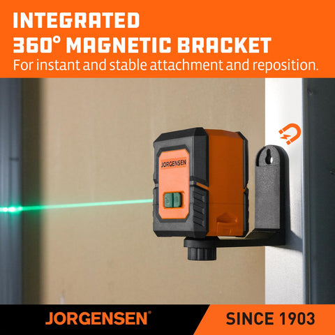 Jorgensen compact design fits in a tool bag.