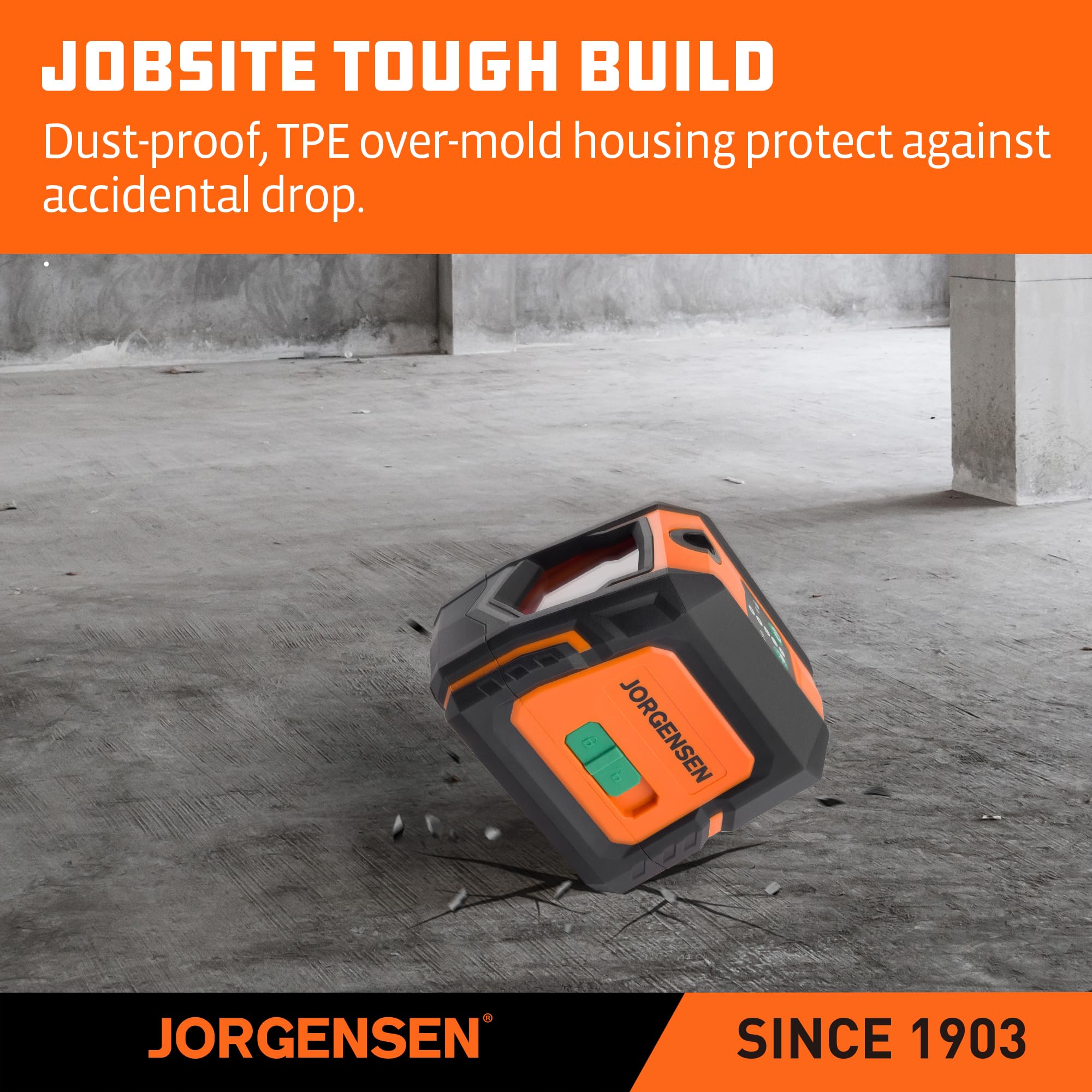 Jorgensen user manual guides quick setup and use.