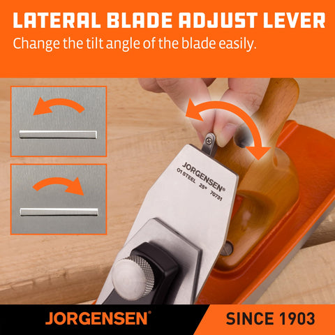 Jorgensen No.5 smooth shavings showing finish quality