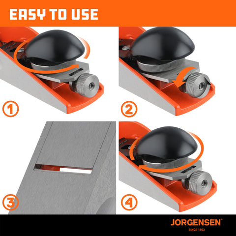 Jorgensen No 60-1/2 wood planer handling and sharpening preparation