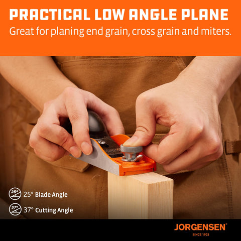 Jorgensen No 60-1/2 wood planer adjustable mouth for depth control