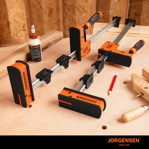 Jorgensen replacement jaw pads protect workpieces and improve glue resistance