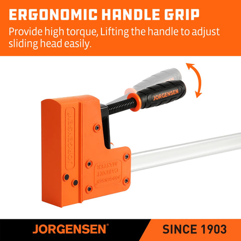 Jorgensen reversible head spreader for versatile clamping options