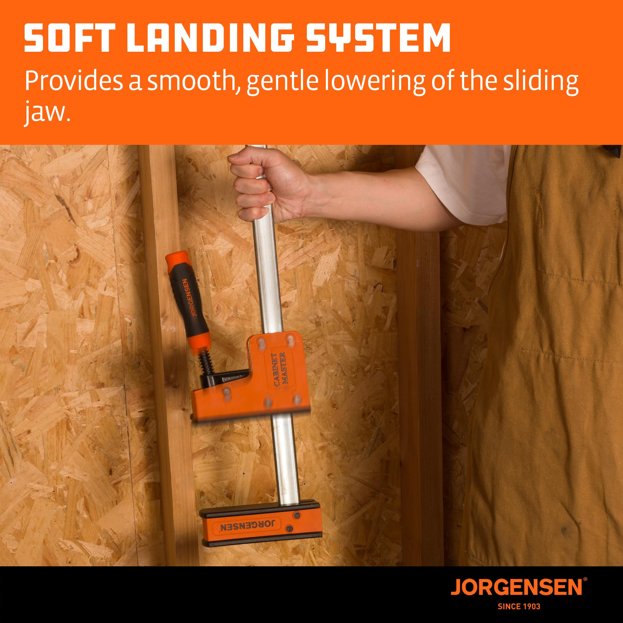 Jorgensen soft landing system image for safe transport and storage