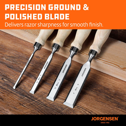 Jorgensen 3/4-inch blade for controlled material removal.