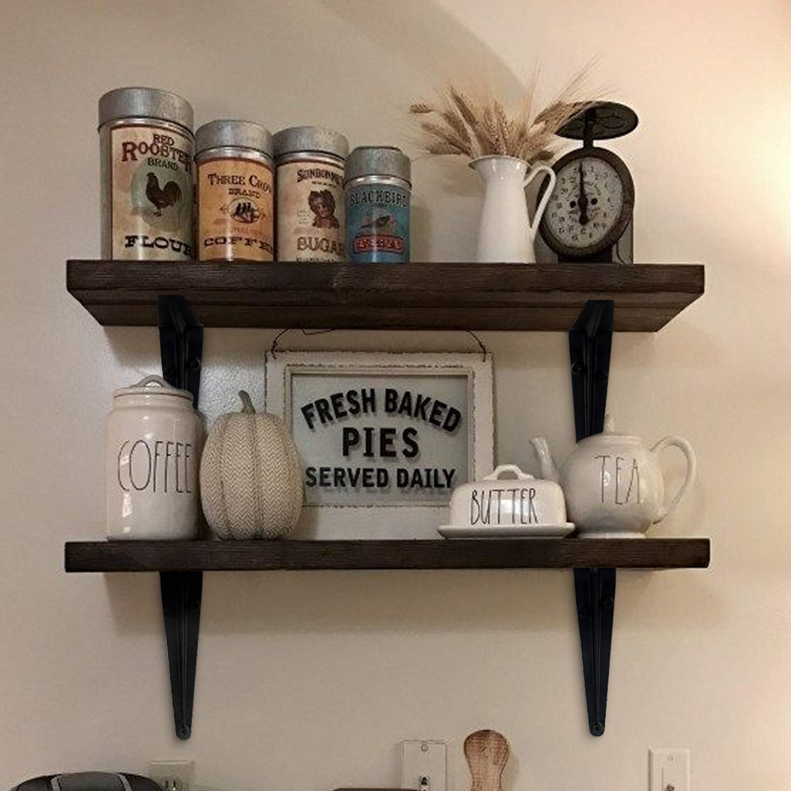 Jorohiker shelves in a garage setup, tidy organization with strong mounting