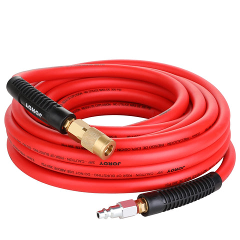 JOROY Hybrid Air Hose, 3/8in, 25ft, ideal for high airflow tasks.