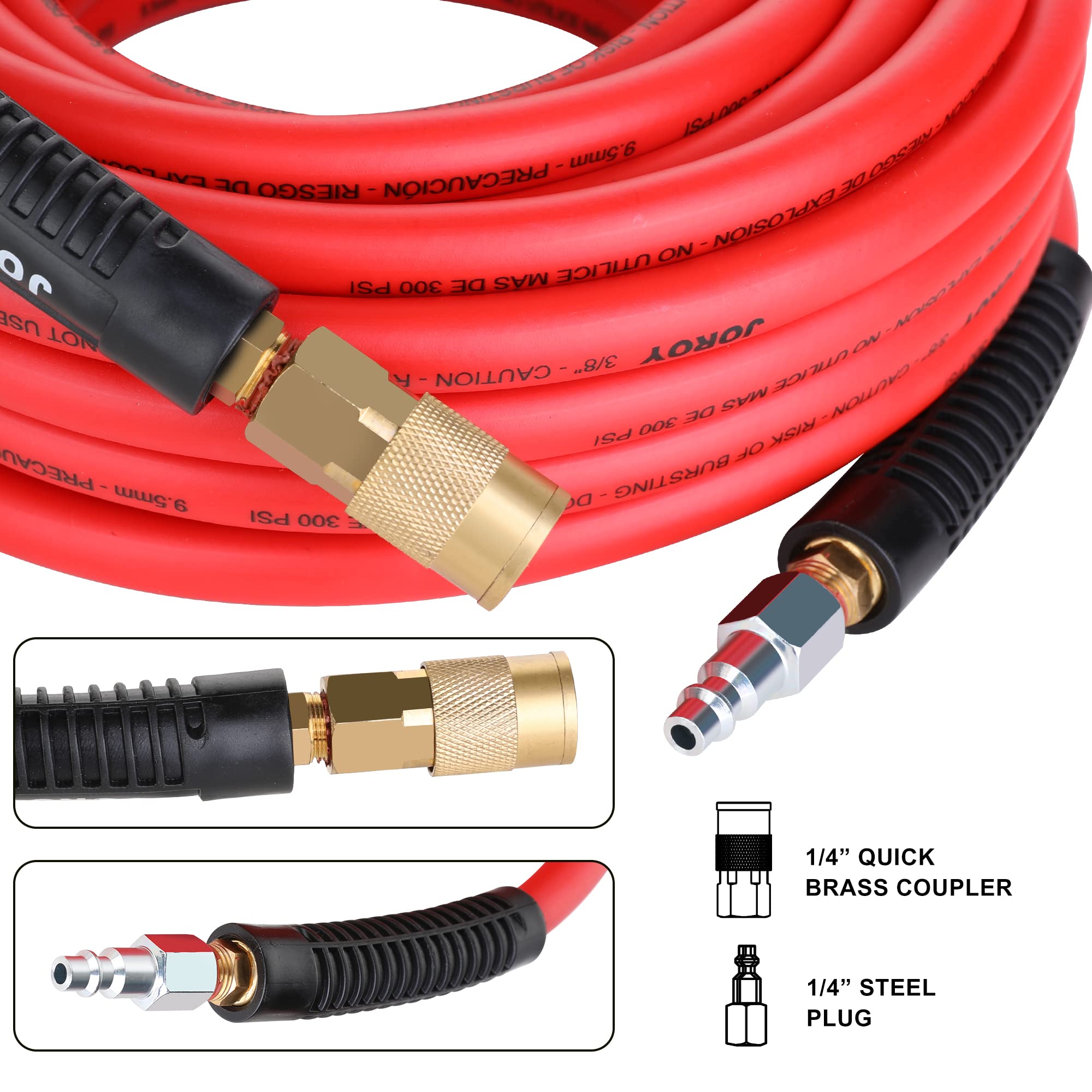 JOROY three-layer construction delivers durable performance.