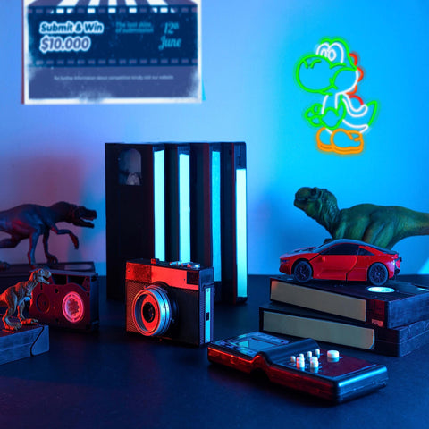 JOSEBRU dimmable neon lights powered via USB for flexible placement
