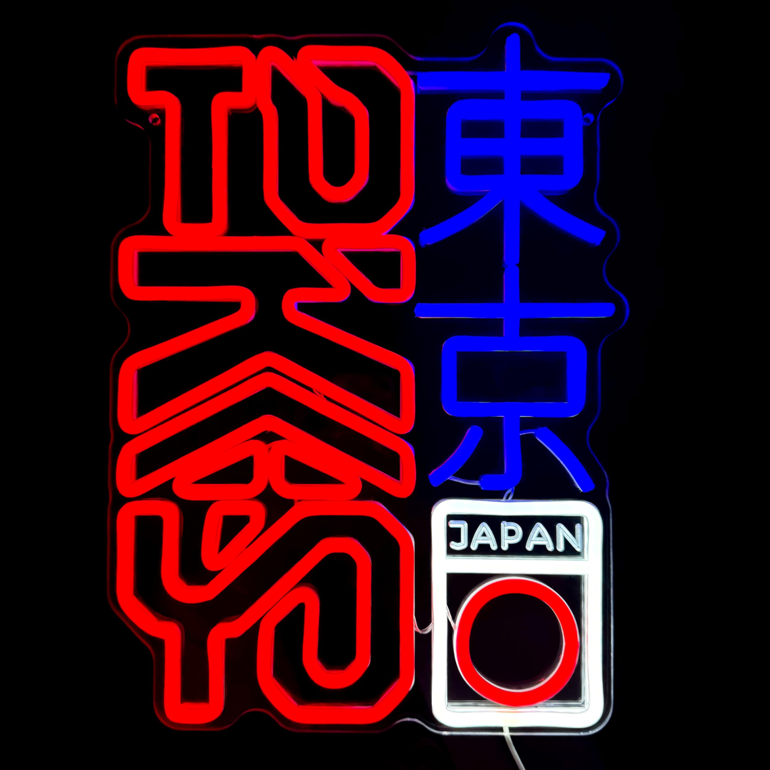 JOSEBRU Tokyo Neon Sign USB powered for easy setup