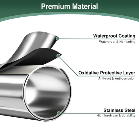 Josmimic 4-roll capacity storage holds spare rolls neatly