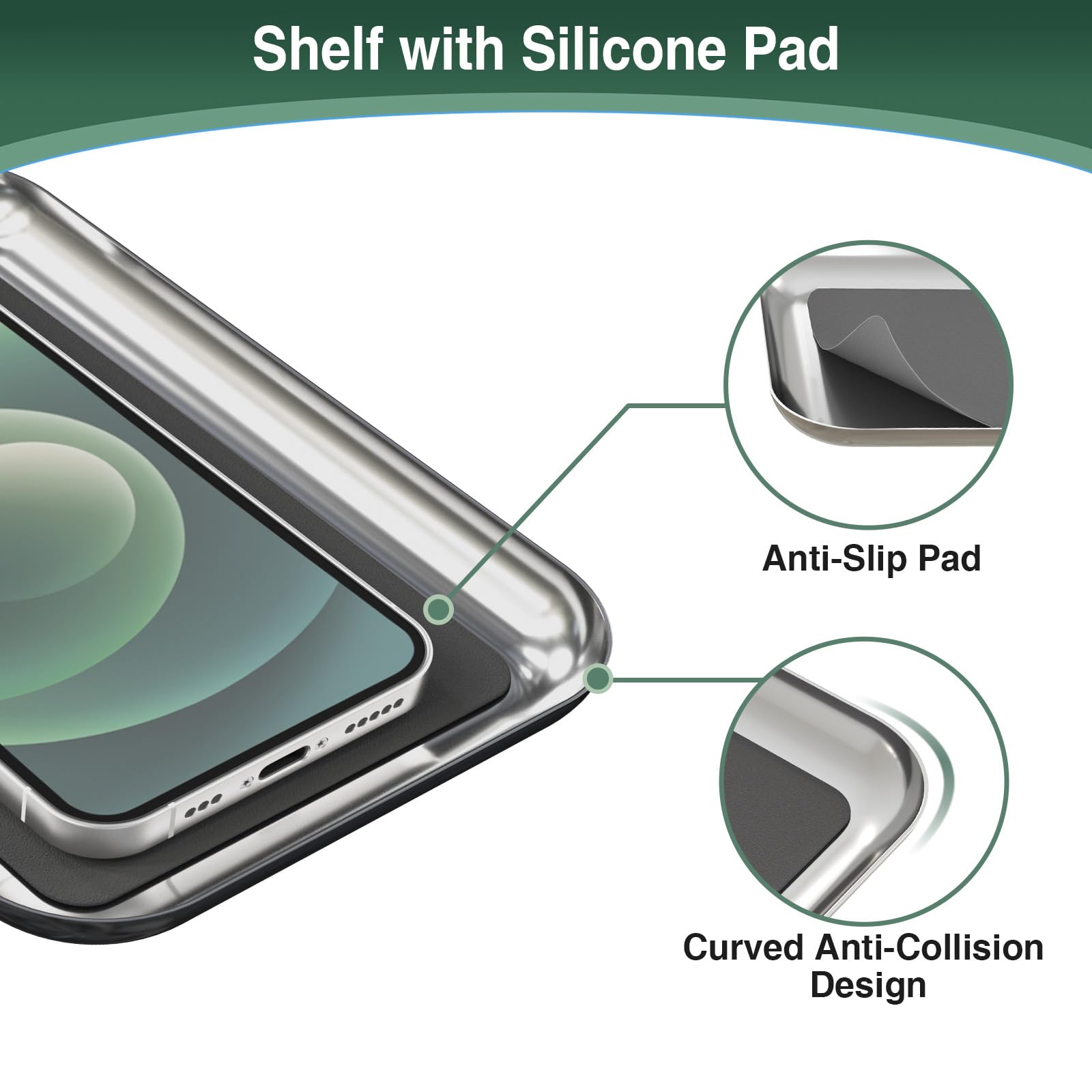Josmimic bottom-raised spare roll design keeps paper dry