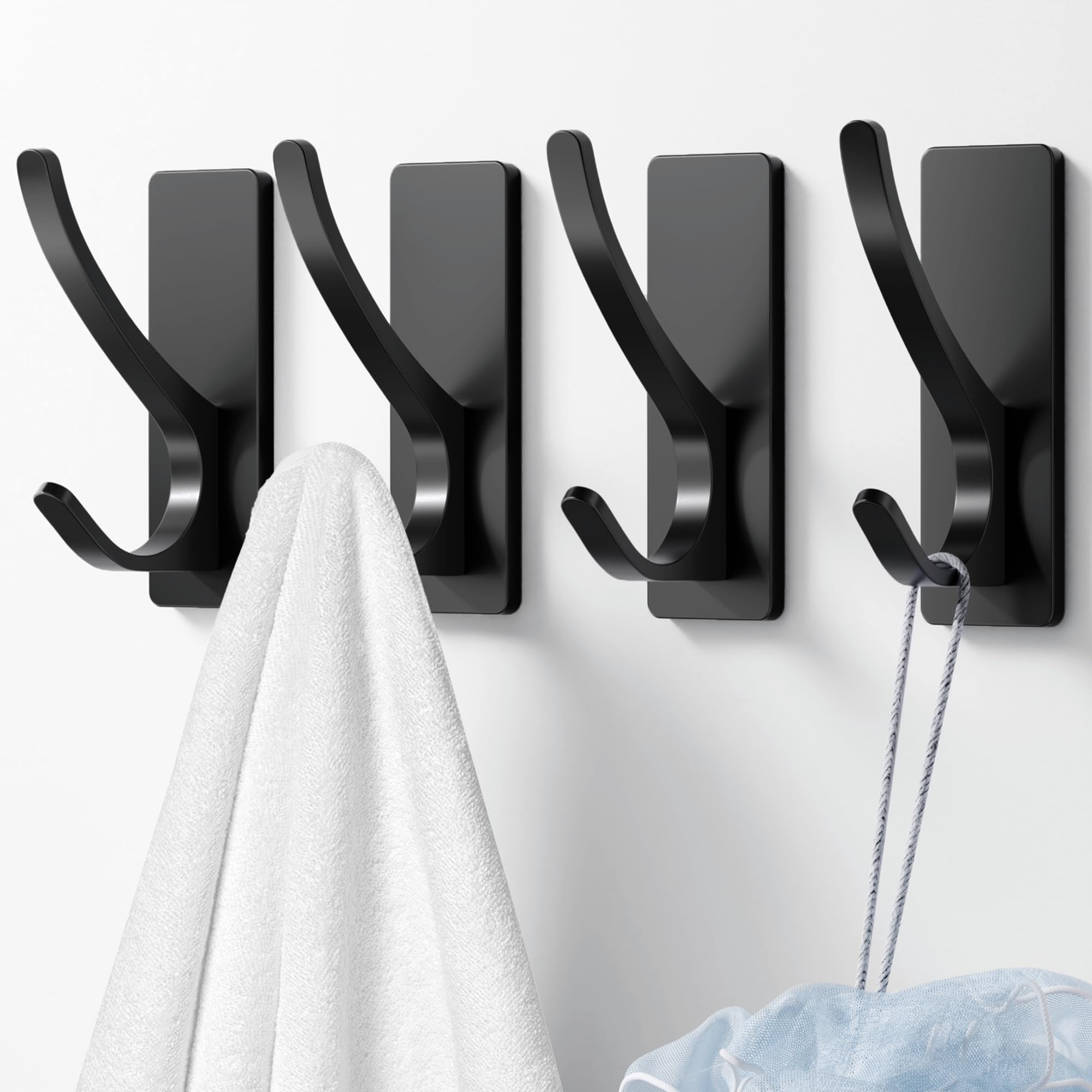 Josmimic versatile hooks suit showers, bedrooms, and entryways