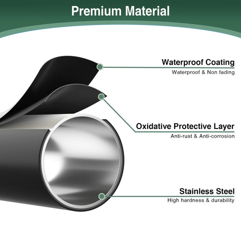 Josmimic toilet paper holder silicone feet protect floors with non-slip stability.