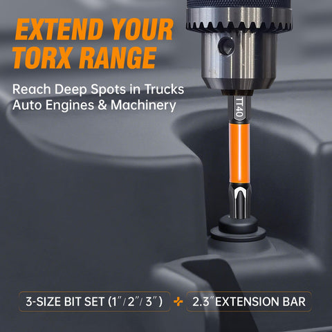 JOSQNNIA 1/4-inch hex shank offers universal compatibility with most drills