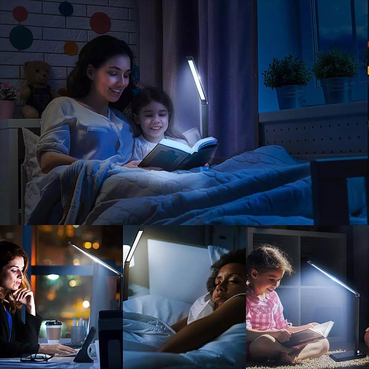 JOSTIC LED desk lamp long lifespan and energy-saving design