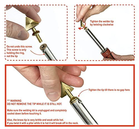 JOUNJIP wire brush cleans edges before bonding for better adhesion