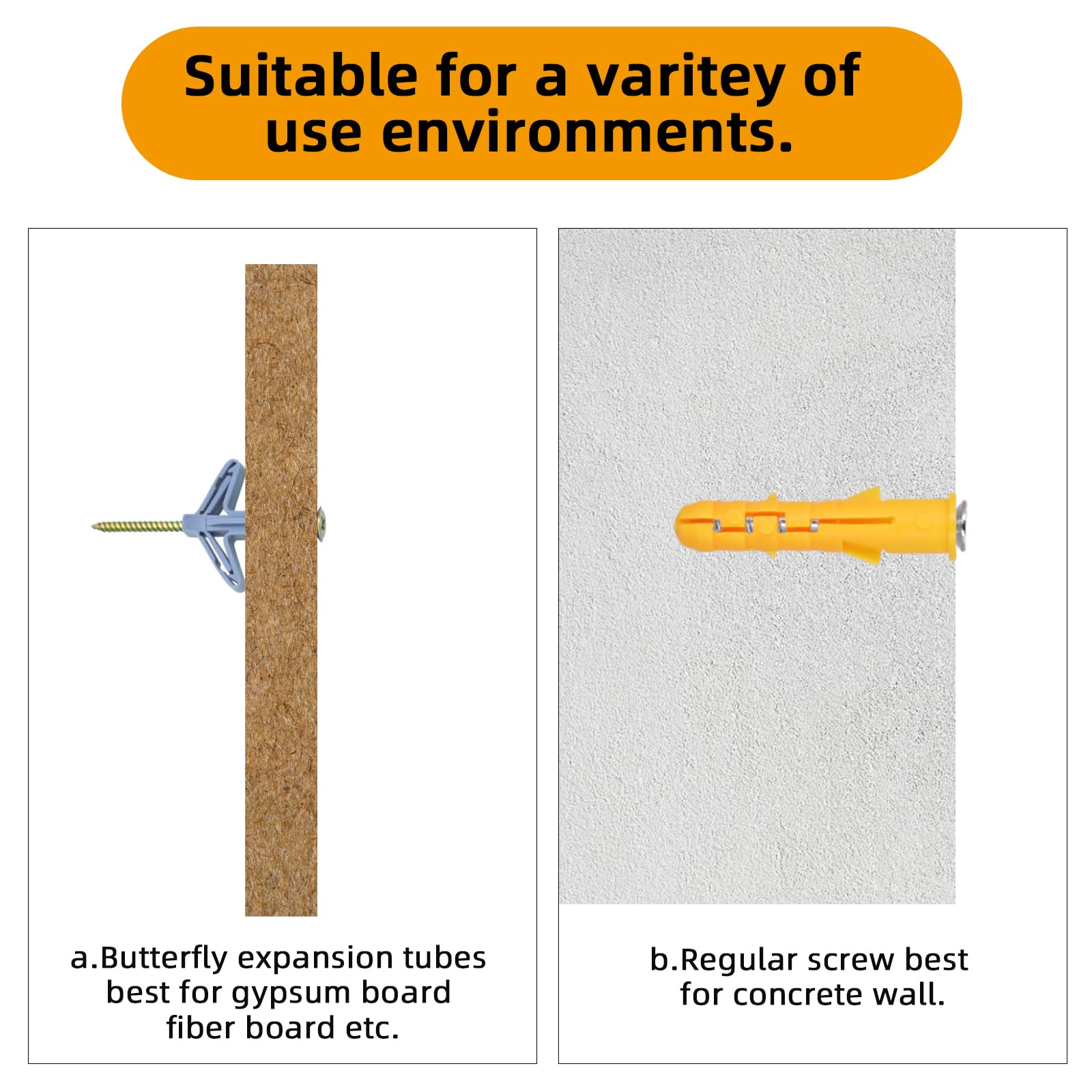 Joumoswk L-brackets compatible with plaster or lime walls for versatile mounting