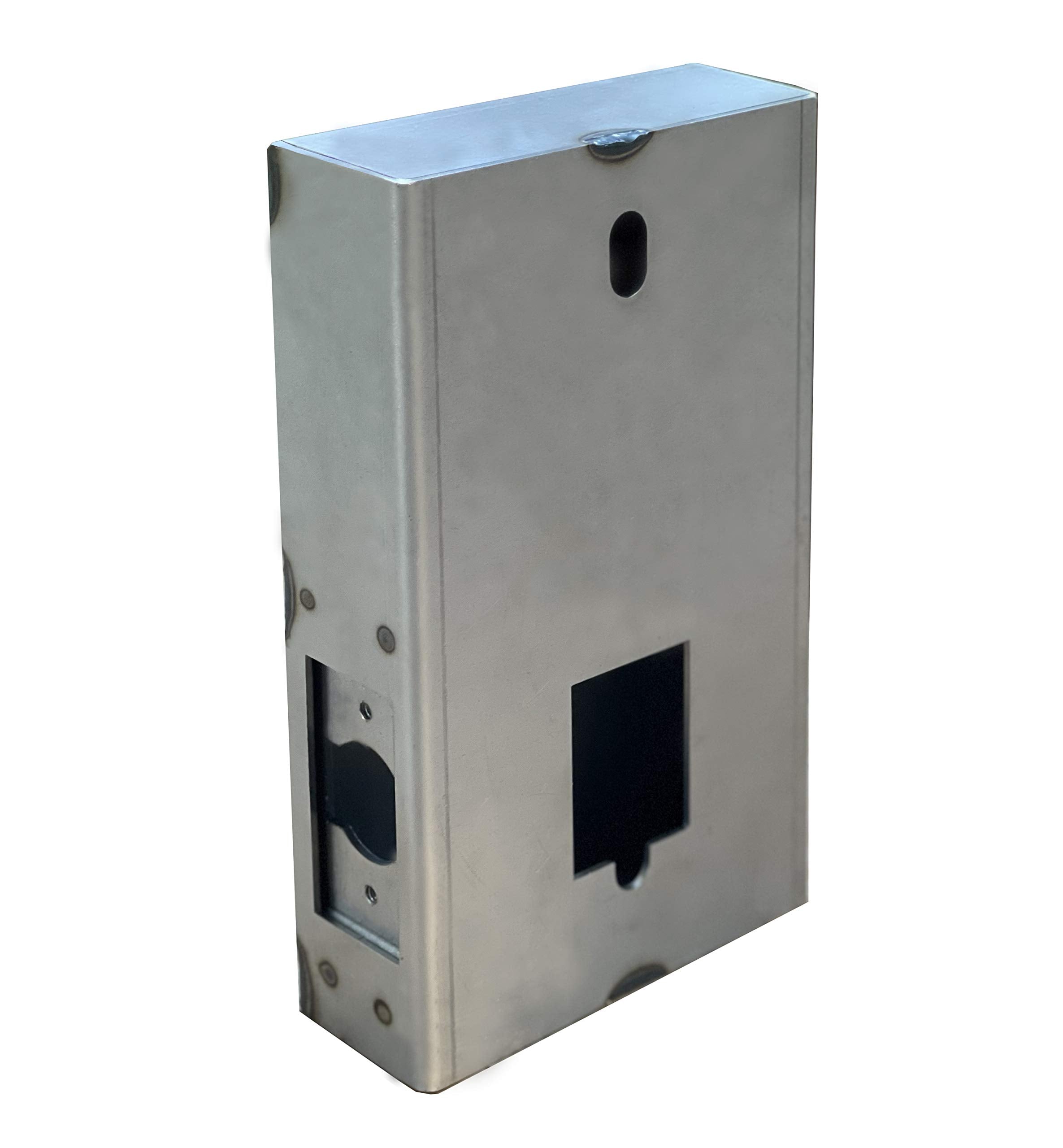 JOUNJIP GB2020 steel gate lock box front view highlighting metal gate compatibility