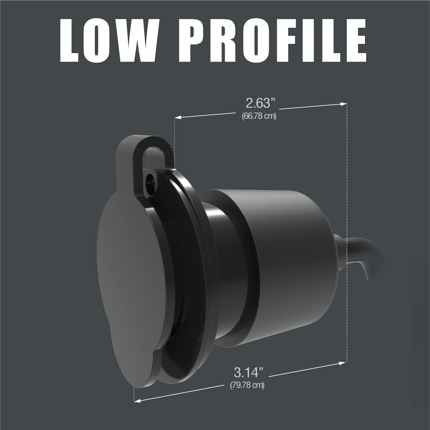 Journeyman-Pro 14 AWG copper wiring delivers solid power transfer.