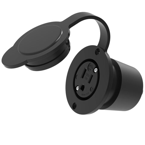 Journeyman-Pro 5279 durable black nylon body resists UV, impact, and chemicals.