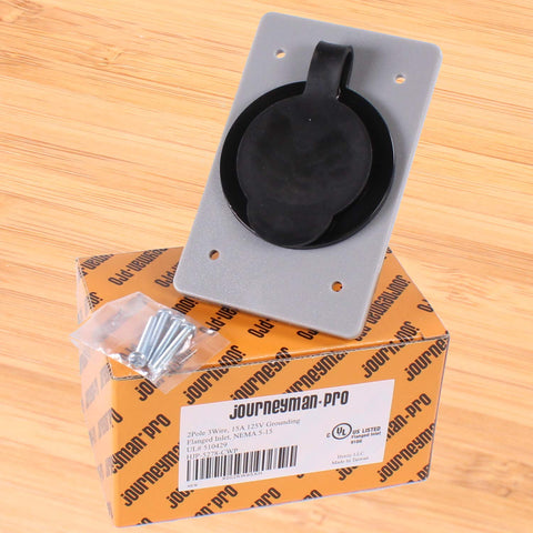 Journeyman-Pro HJP-5278-CWP color-coded terminals simplify wiring.