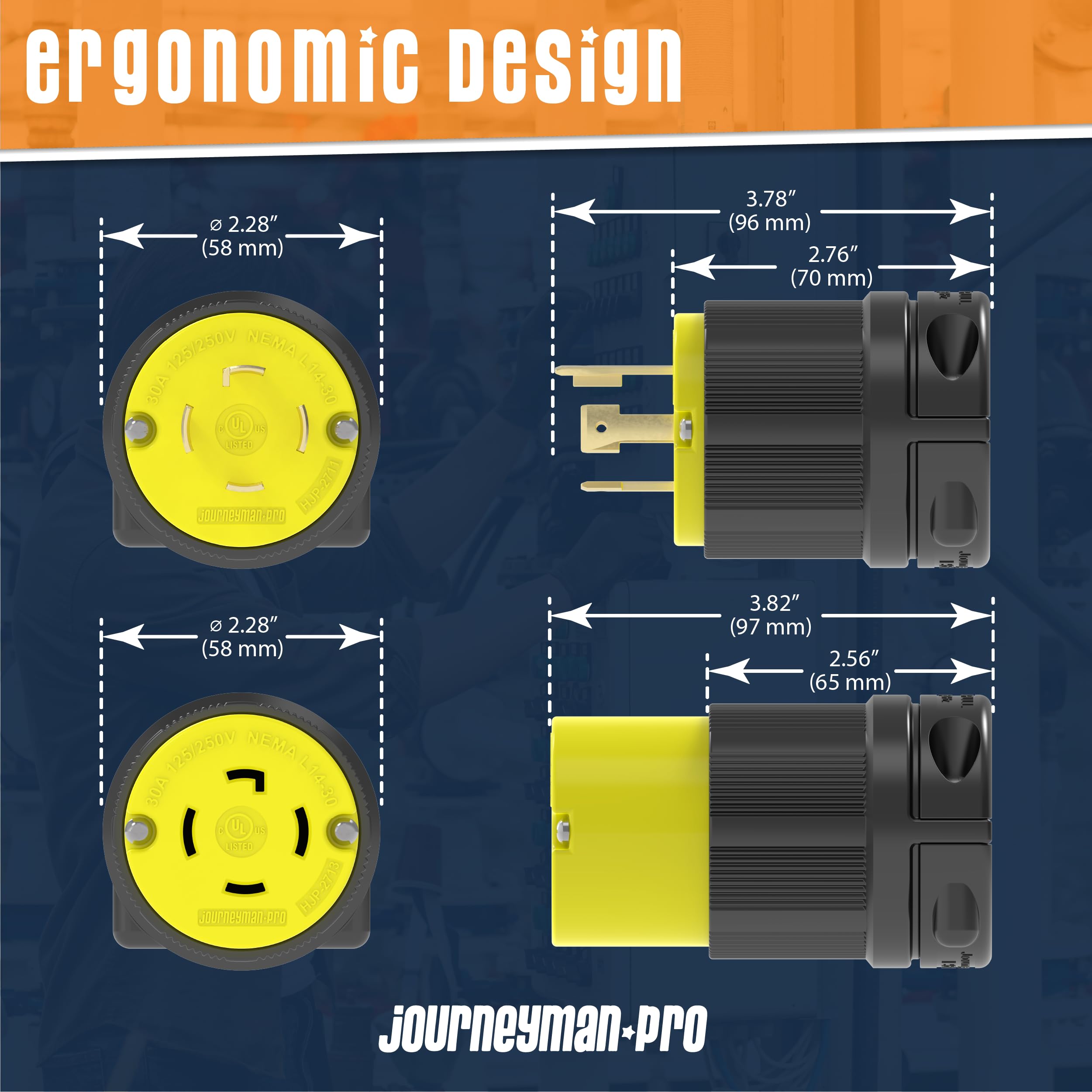 Journeyman-Pro industrial-grade hardware for RVs, trailers, and welding setups.