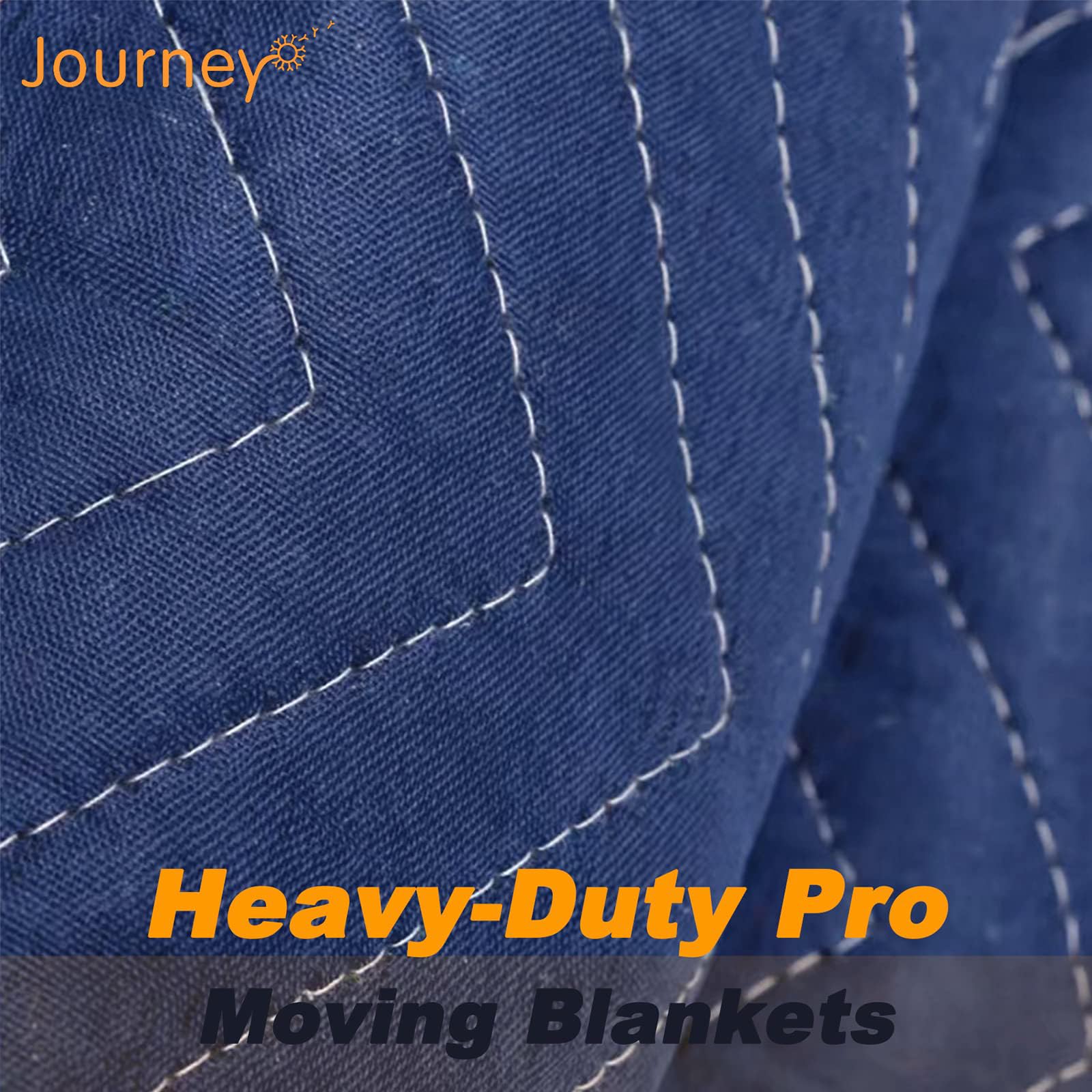 JourneyO blanket with weight and dimensions tag aiding quick reference.