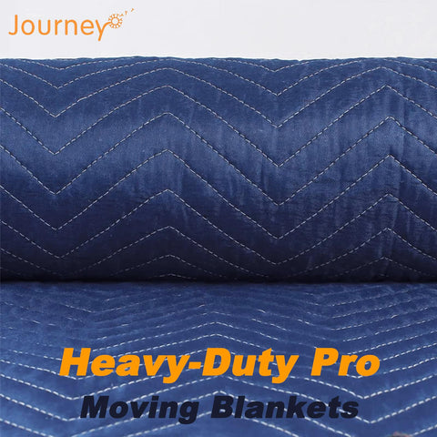 JourneyO blanket wrapped around furniture to prevent scratches during moves.