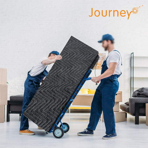 JourneyO car interior protection blanket shields upholstery while transporting