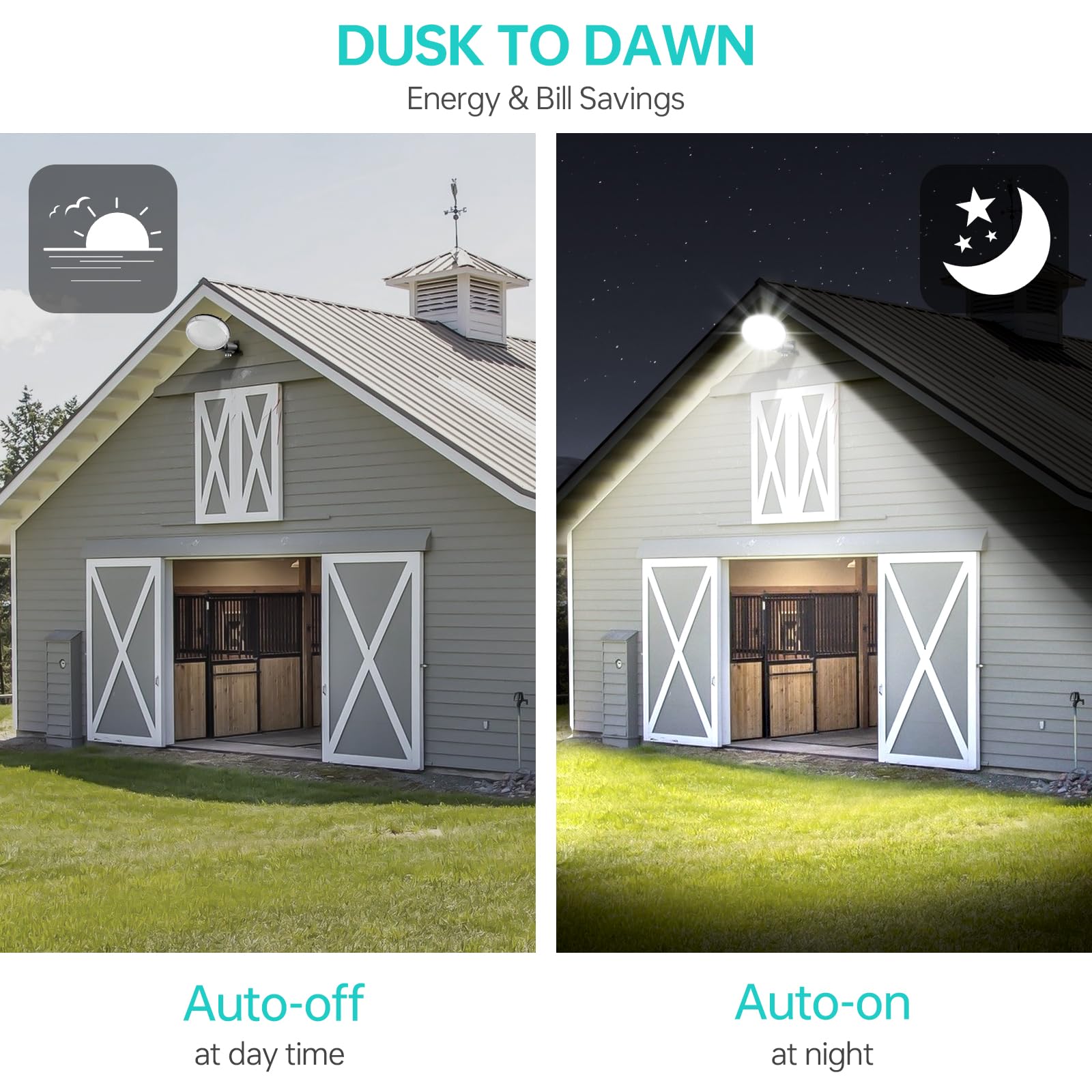 JOY ANAN light with 150-degree adjustable angle for flexible coverage
