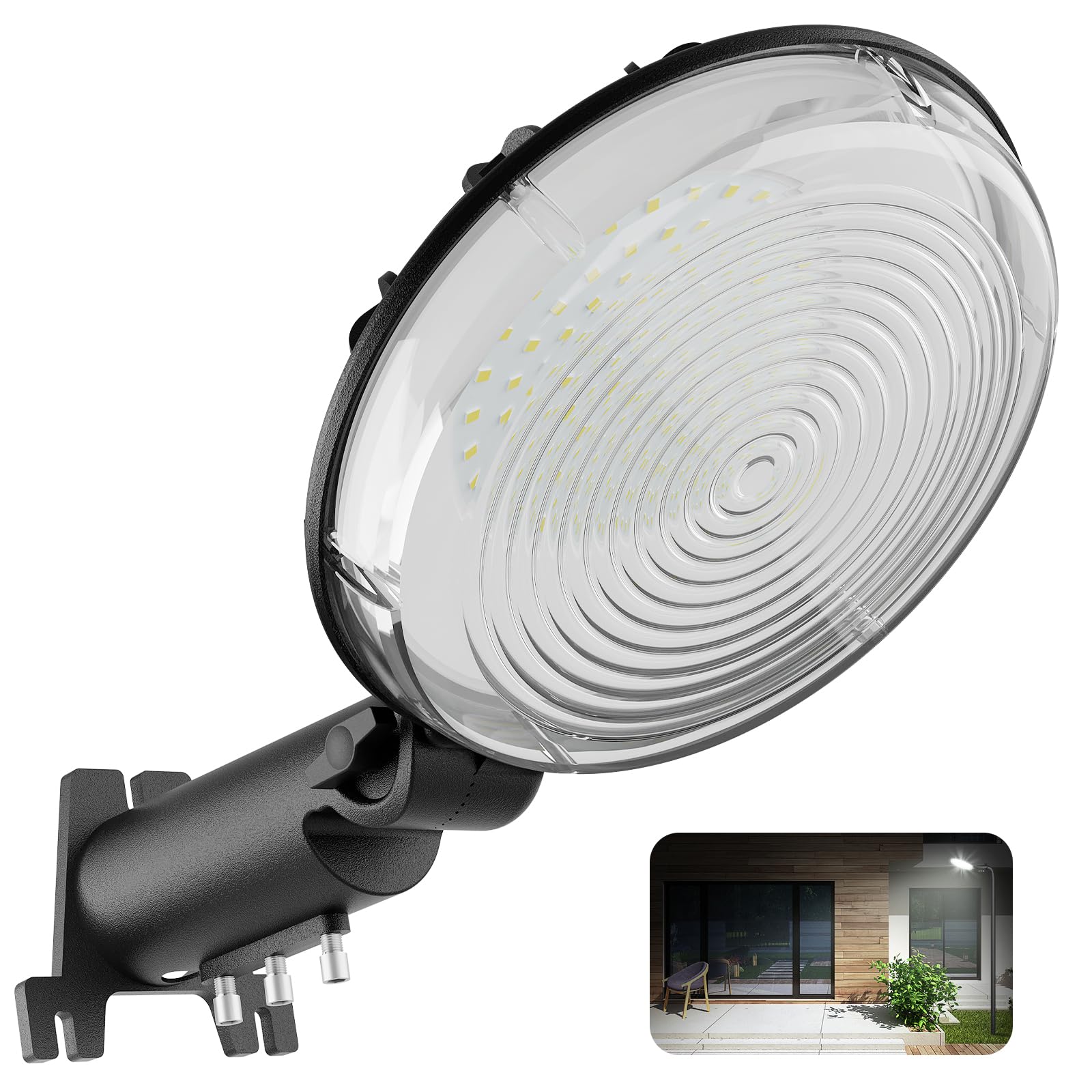 JOY ANAN LED Barn Light dusk-to-dawn operation brightens outdoor spaces for safety