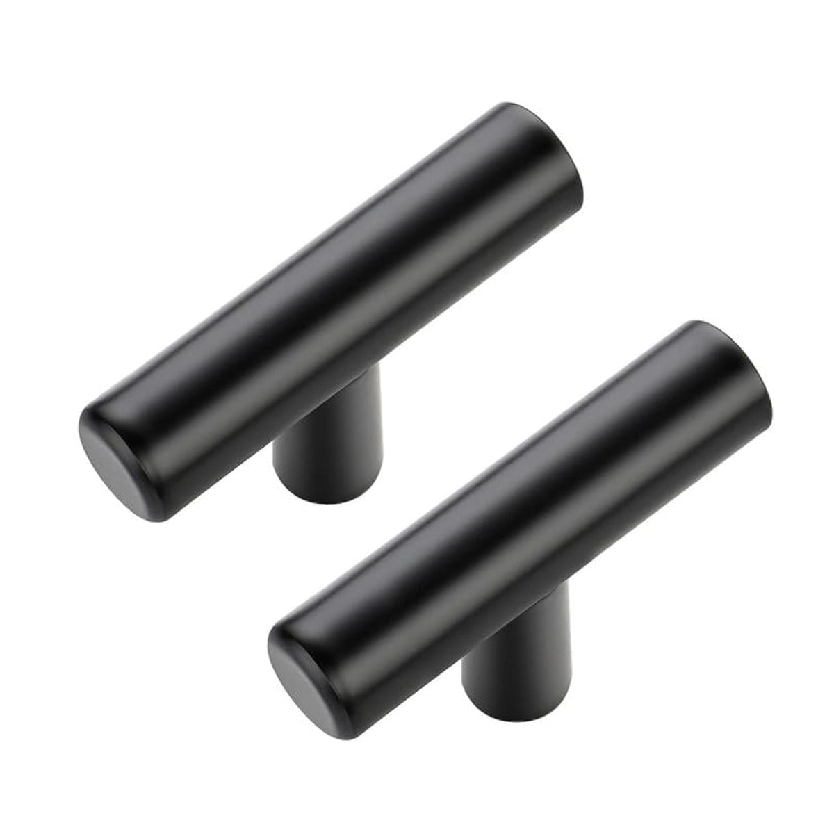 JOY DECOR 30-pack cabinet knobs in matte black for durable kitchen updates