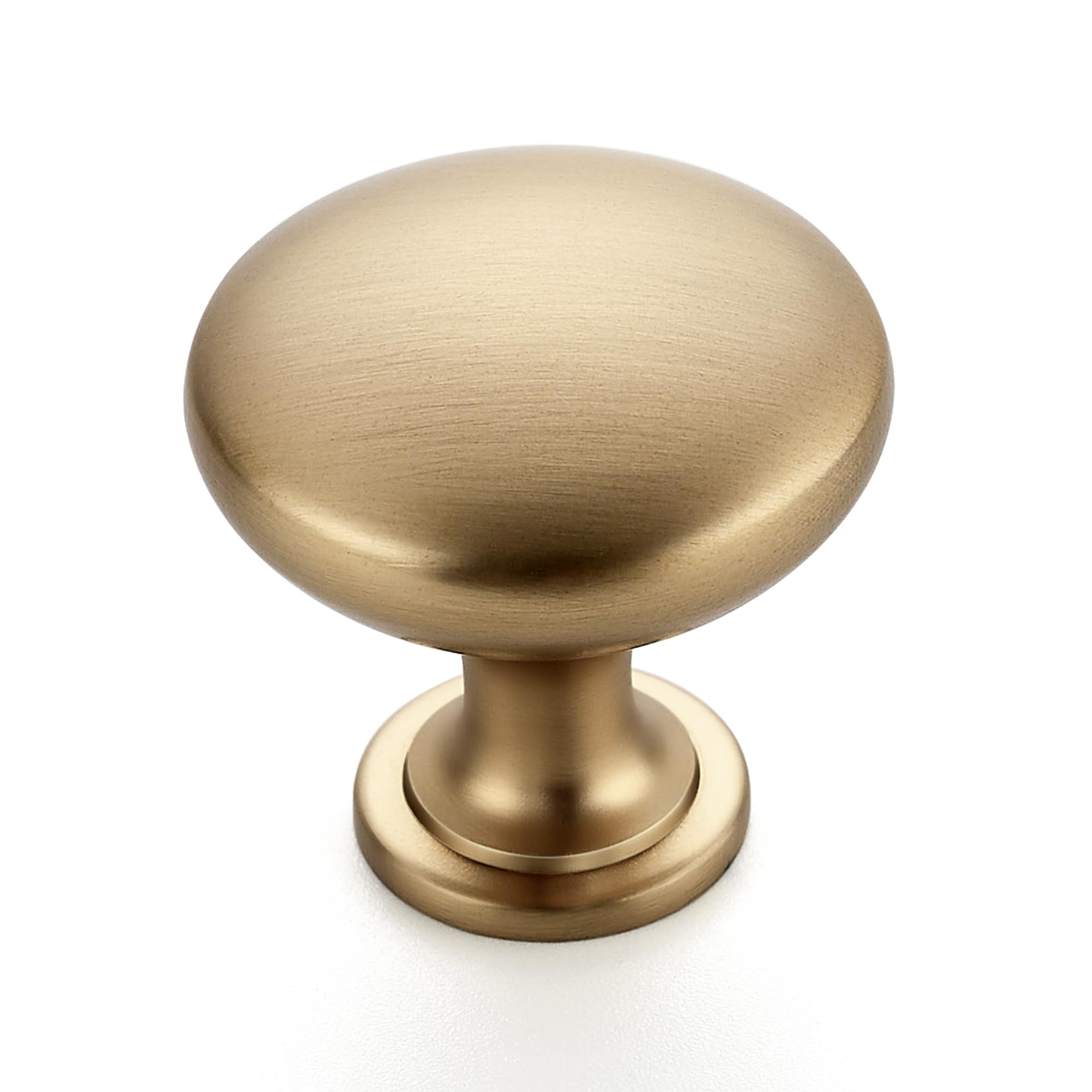 JOY DECOR champagne bronze cabinet knob close-up showing brushed finish for a warm kitchen upgrade