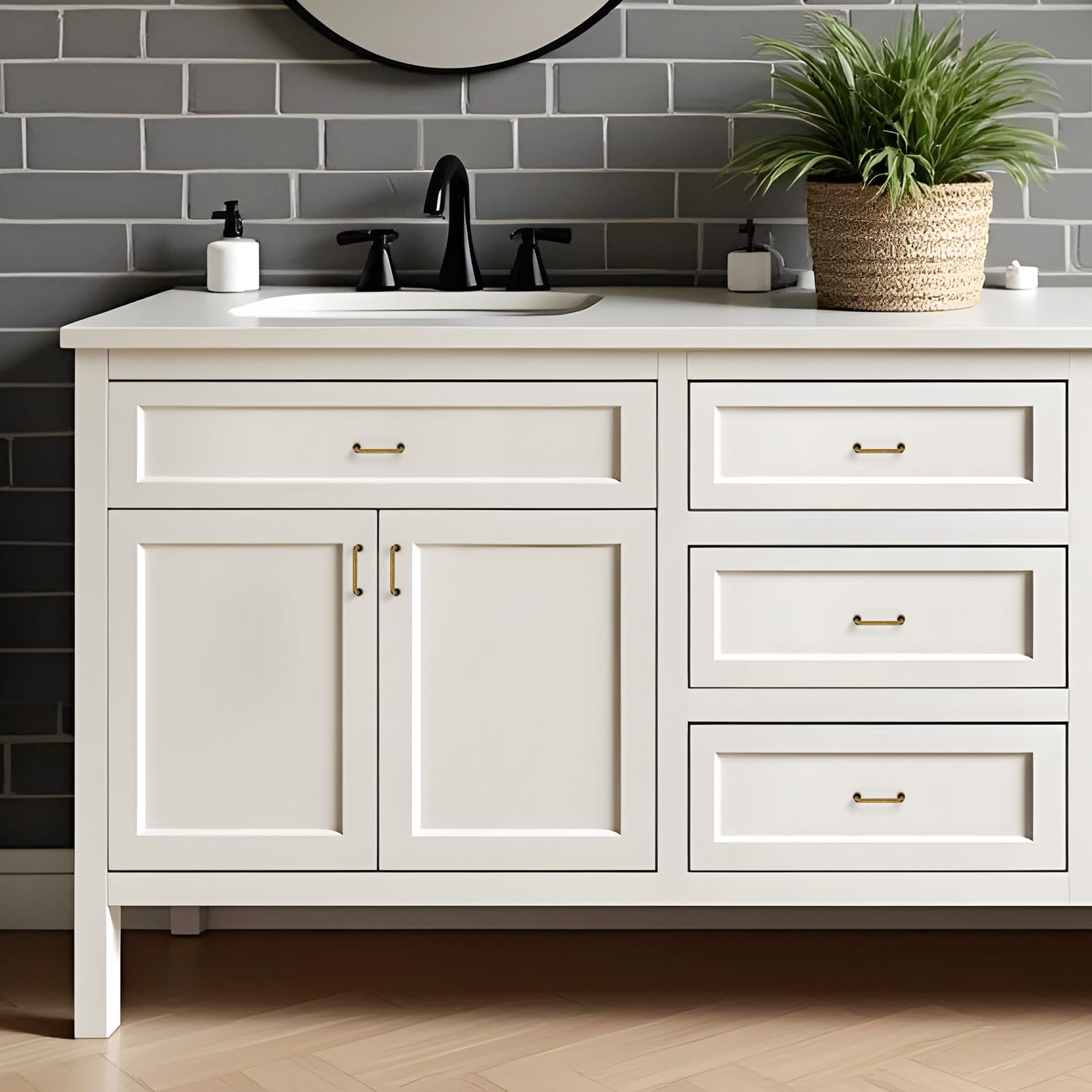 JOY DECOR screws included simplify installation and fitting.