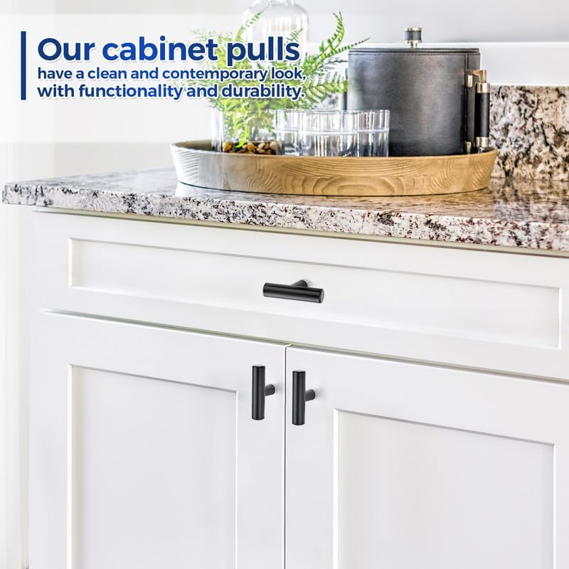 JOY DECOR matte black finish resists wear in busy kitchens